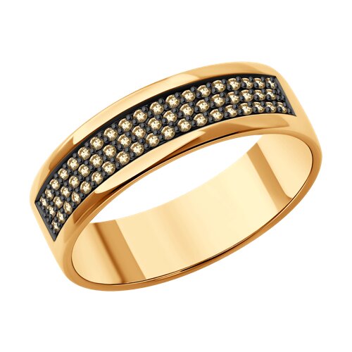 Кольцо из золота с бриллиантами