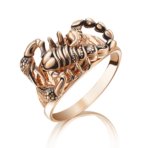 Кольцо из золота "Скорпион"